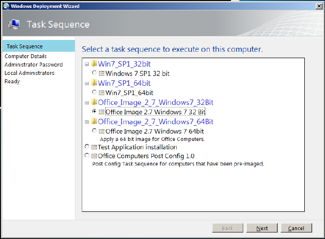 Task Sequences